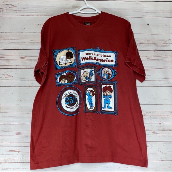 Vintage Other - Vintage March Of Dimes 25th Anniversary Tee XL